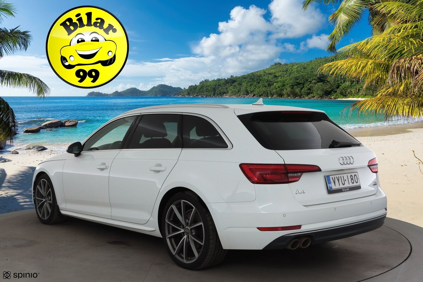 Audi A4 2017 Avant Land of quattro Sport Edition 2,0 TDI 140 kW quattro S tronic * Webasto / Matrix LED / Sporttipenkit / Koukku * - Suomi-auto / Kahdet renkaat aluvanteilla / Merkkihuollettu - HULLUT AVAJAISHULINAT KORKOTARJOUS 3,29 %
