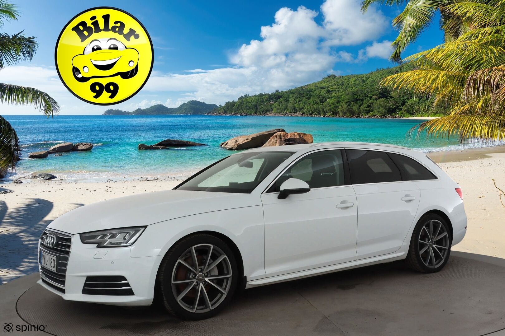 Audi A4 2017 Avant Land of quattro Sport Edition 2,0 TDI 140 kW quattro S tronic * Webasto / Matrix LED / Sporttipenkit / Koukku * - Suomi-auto / Kahdet renkaat aluvanteilla / Merkkihuollettu