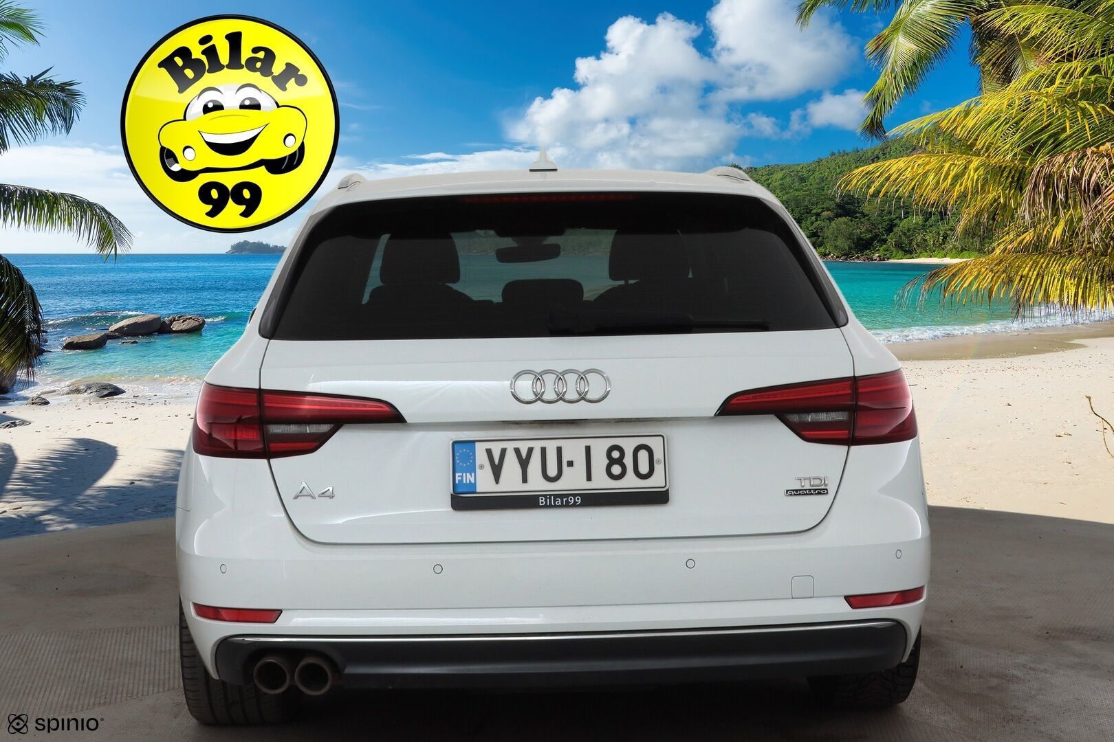 Audi A4 2017 Avant Land of quattro Sport Edition 2,0 TDI 140 kW quattro S tronic * Webasto / Matrix LED / Vakkari / Koukku * - Suomi-auto / Kahdet renkaat aluvanteilla / Merkkihuollettu