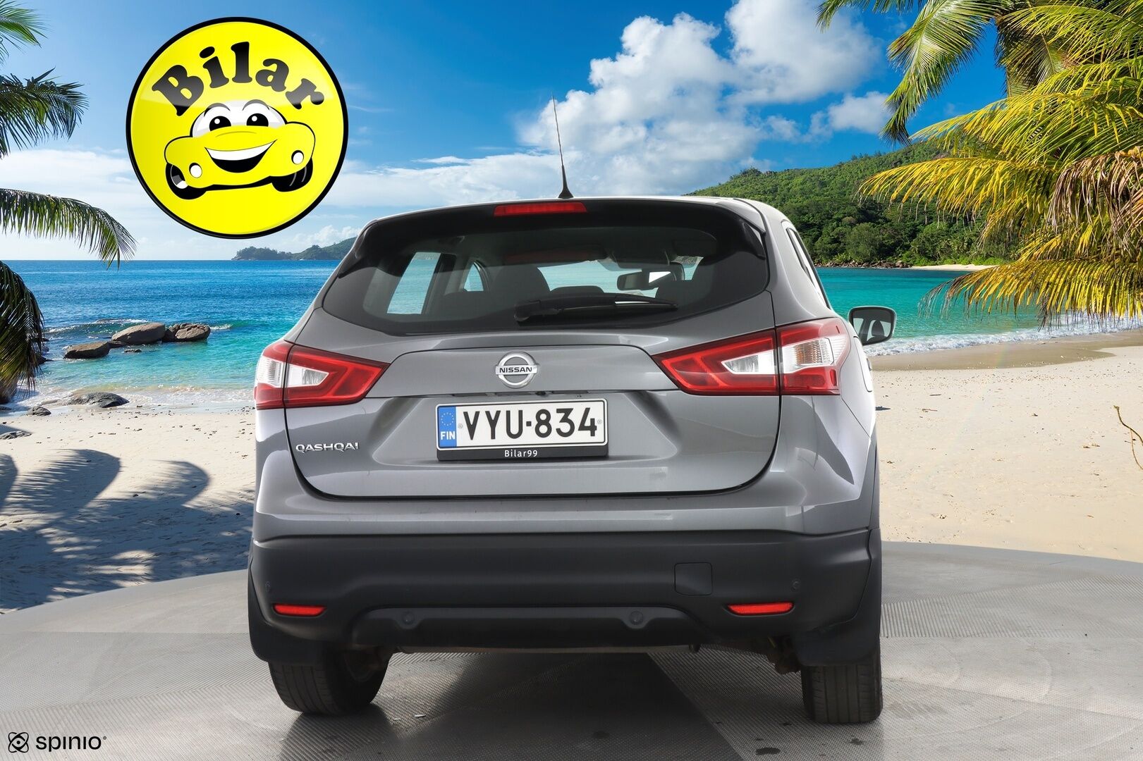 Nissan Qashqai 2016 DIG-T 115 Acenta 2WD Xtronic E6 Safety Pack Connect - Suomi-auto | Lohkolämmitin | Navi | Tutkat | Vakkari | Front Assist | Bluetooth | 