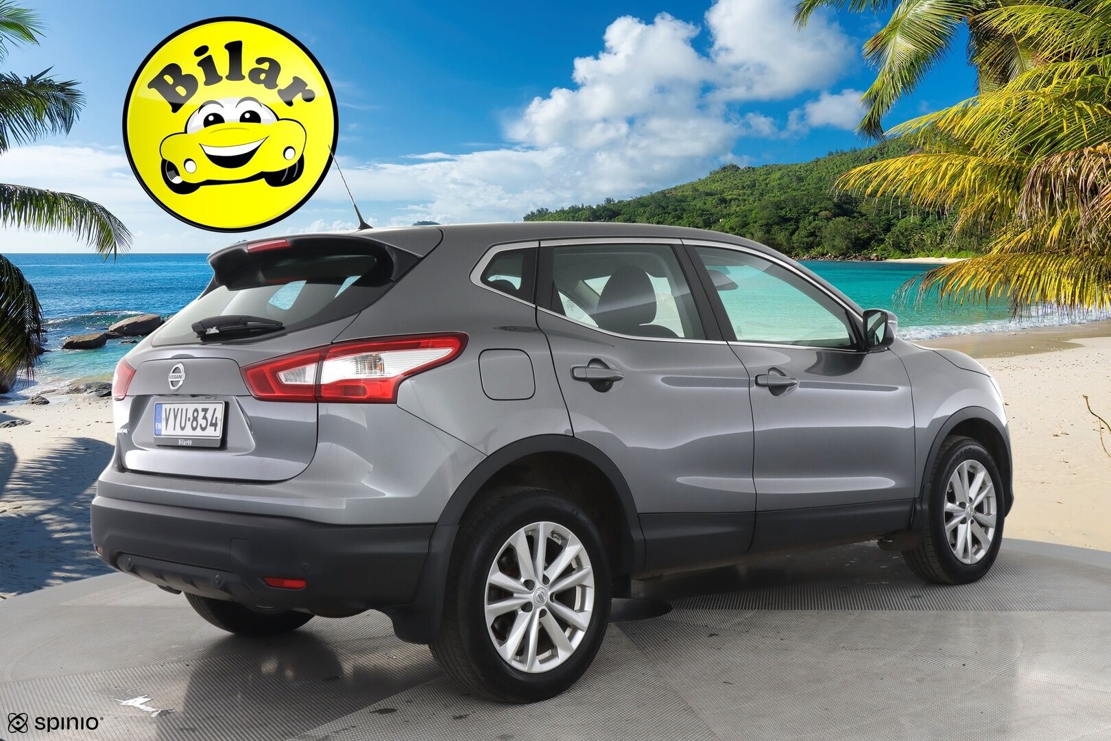 Nissan Qashqai 2016 DIG-T 115 Acenta 2WD Xtronic E6 Safety Pack Connect - Suomi-auto | Lohkolämmitin | Navi | Tutkat | Vakkari | Front Assist | Bluetooth | 