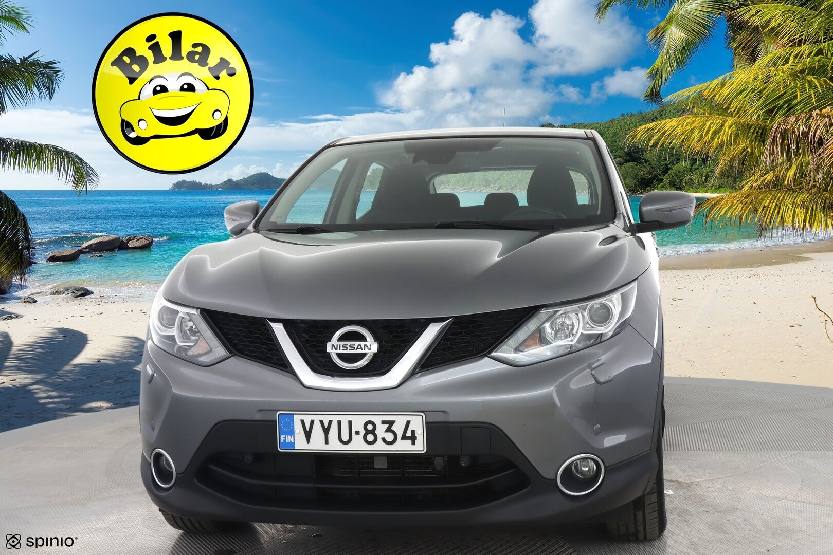 Nissan Qashqai 2016 DIG-T 115 Acenta 2WD Xtronic E6 Safety Pack Connect - Suomi-auto | Lohkolämmitin | Navi | Tutkat | Vakkari | Front Assist | Bluetooth | 