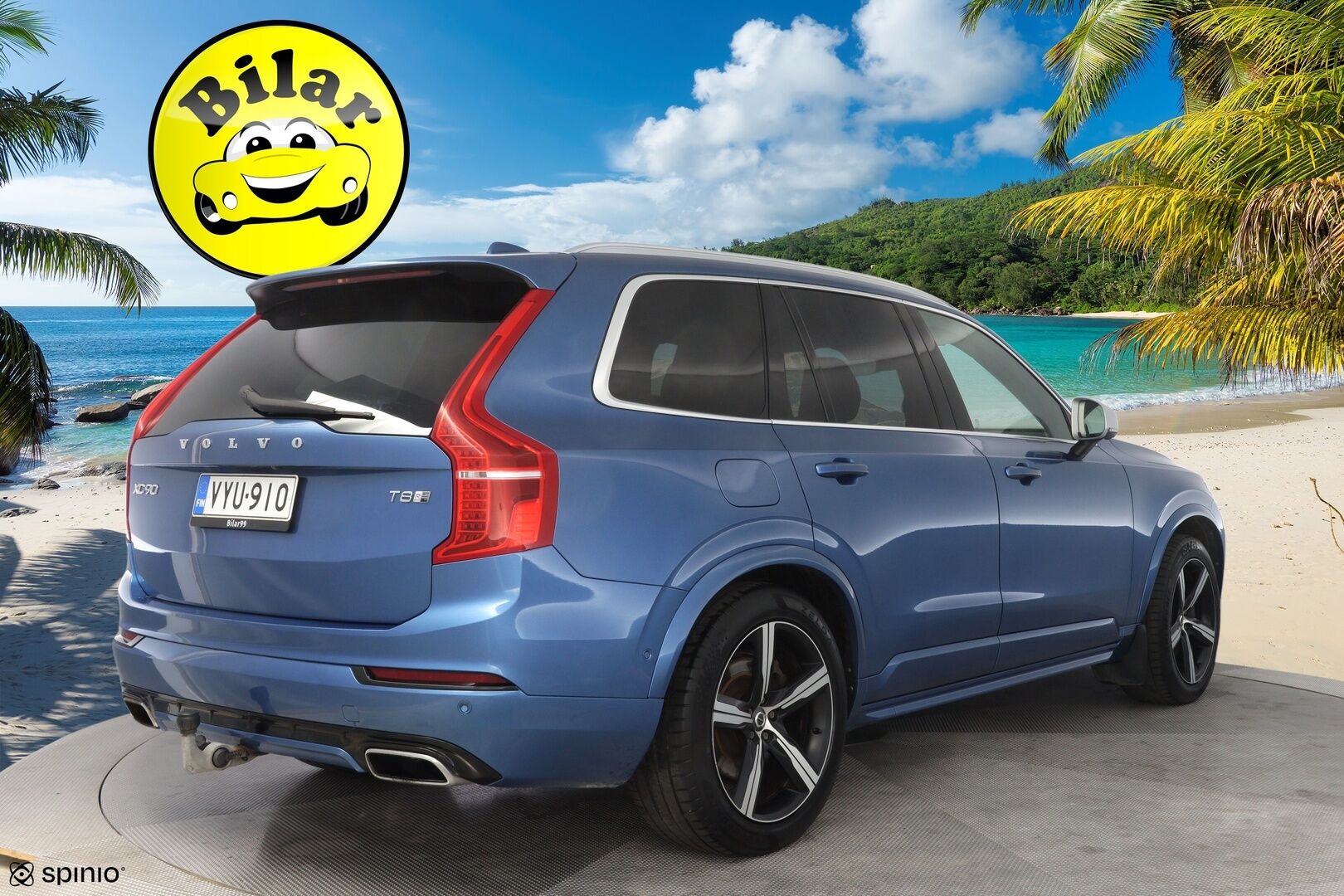 Volvo XC90 2017 T8 Twin Engine AWD R-Design aut 7-P - ACC | 360° Kamera | Koukku | Webasto | Muistinahat | Full-LED | R-Design | Suomi-auto | Kahdet Volvon vanteet | Myydään juuri huollettuna sekä katsastettuna ja jakohihna vaihdettuna! 