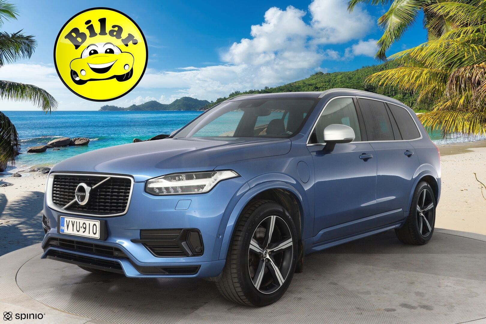 Volvo XC90 2017 T8 Twin Engine AWD R-Design aut 7-P - ACC | 360° Kamera | Koukku | Webasto | Muistinahat | Full-LED | R-Design | Suomi-auto | Kahdet Volvon vanteet | Myydään juuri huollettuna sekä katsastettuna ja jakohihna vaihdettuna! 
