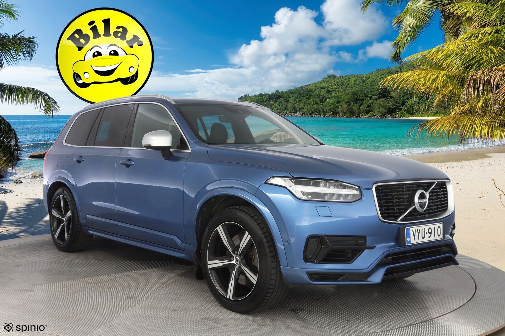 Volvo XC90 2017 T8 Twin Engine AWD R-Design aut 7-P - ACC | 360° Kamera | Koukku | Webasto | Muistinahat | Full-LED | R-Design | Suomi-auto | Kahdet Volvon vanteet | Myydään juuri huollettuna sekä katsastettuna ja jakohihna vaihdettuna! 