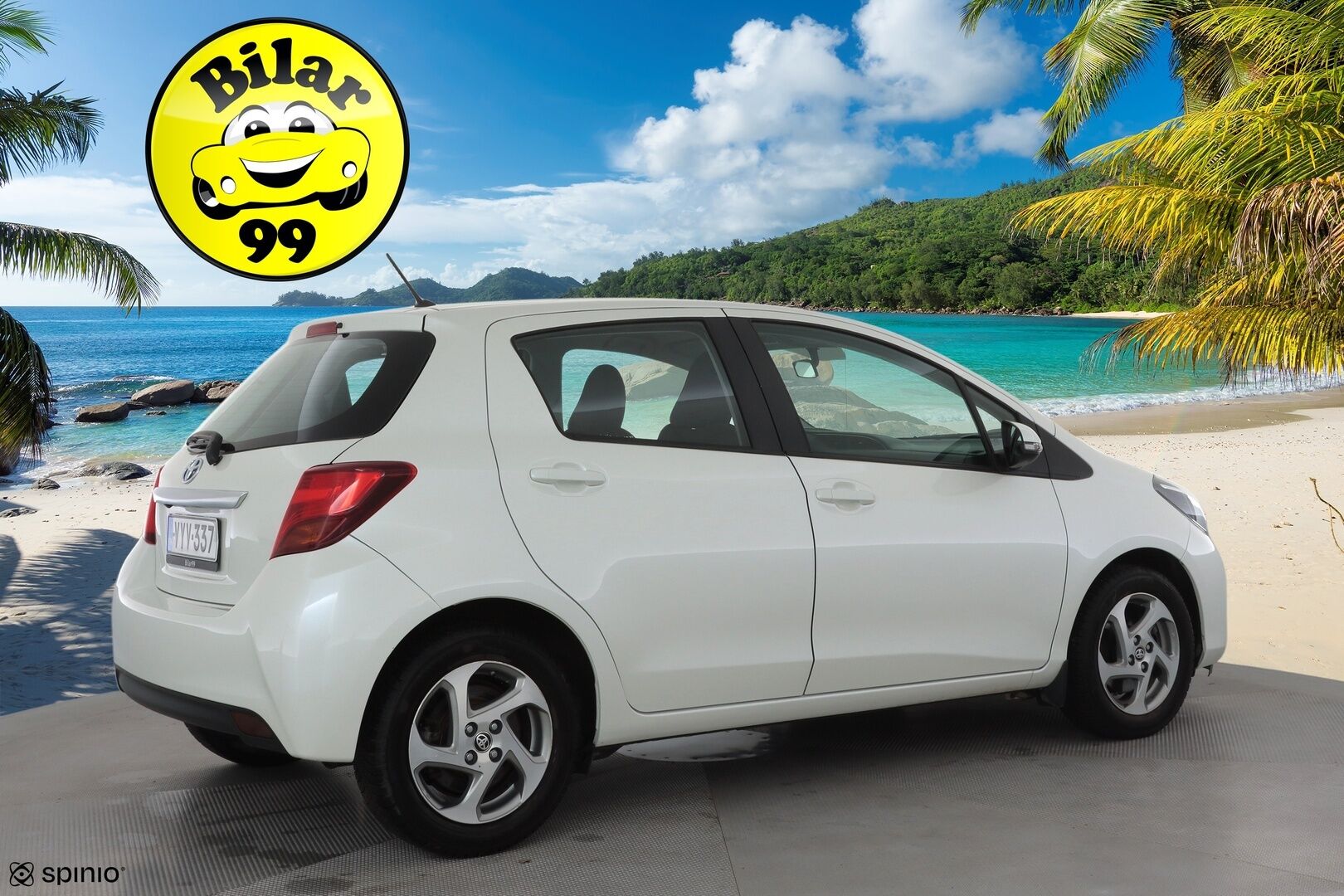 Toyota Yaris 2016 1,5 Hybrid Active Edition * Sisätilanlämmitin / Vakkari / P.Kamera / Navi / Bluetooth * - Suomi-auto / Merkkihuollot - HULLUT AVAJAISHULINAT KORKOTARJOUS 3,29 %