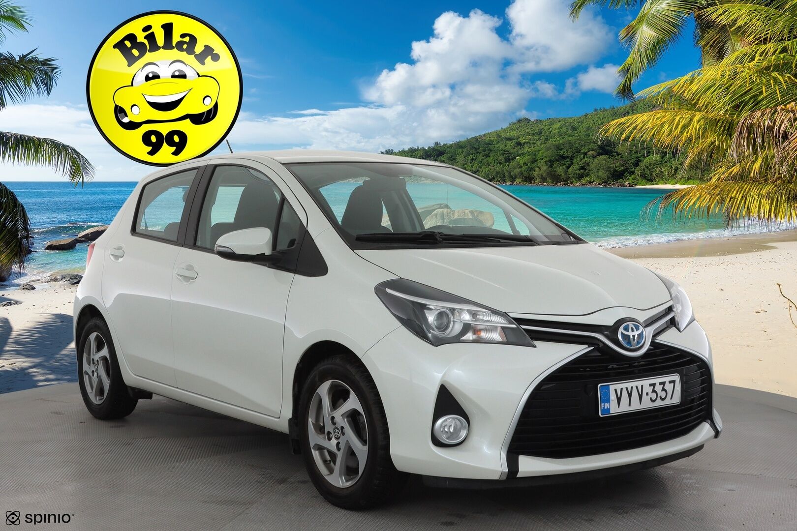 Toyota Yaris 2016 1,5 Hybrid Active Edition * Sisätilanlämmitin / Vakkari / P.Kamera / Navi / Bluetooth * - Suomi-auto / Merkkihuollot - HULLUT AVAJAISHULINAT KORKOTARJOUS 3,29 %