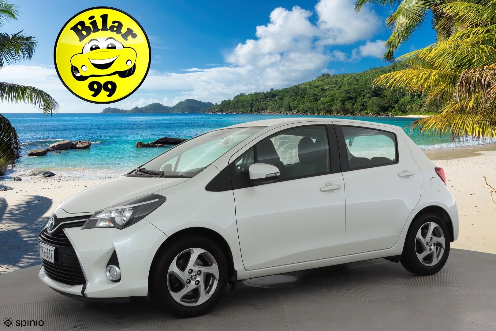 Toyota Yaris 2016 1,5 Hybrid Active Edition * Sisätilanlämmitin / Vakkari / P.Kamera / Navi / Bluetooth * - Suomi-auto / Merkkihuollot - HULLUT AVAJAISHULINAT KORKOTARJOUS 3,29 %