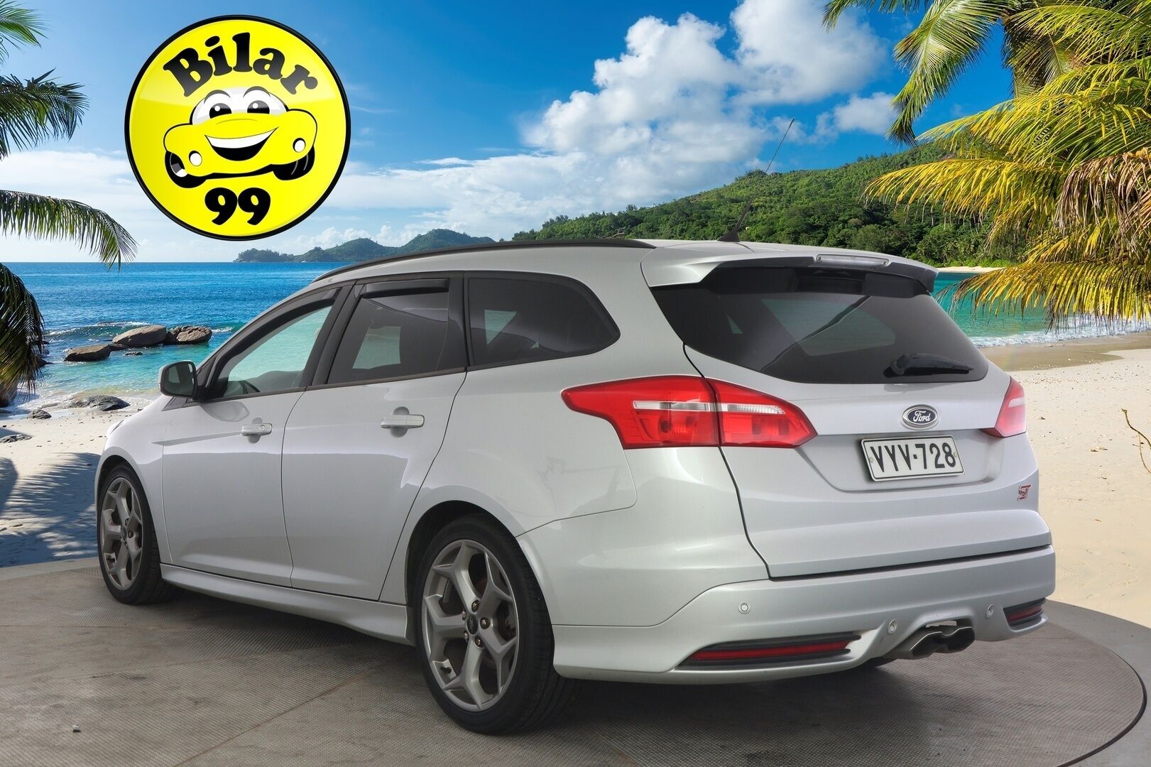 Ford Focus 2016 ST 2,0 TDCi 185 hv start/stop PowerShift A6 ST Wagon - | Recaro-penkit | Webasto | Lämm. tuulilasi | Avaimeton kulku ja -käynnistys | Tutkat | Navi |