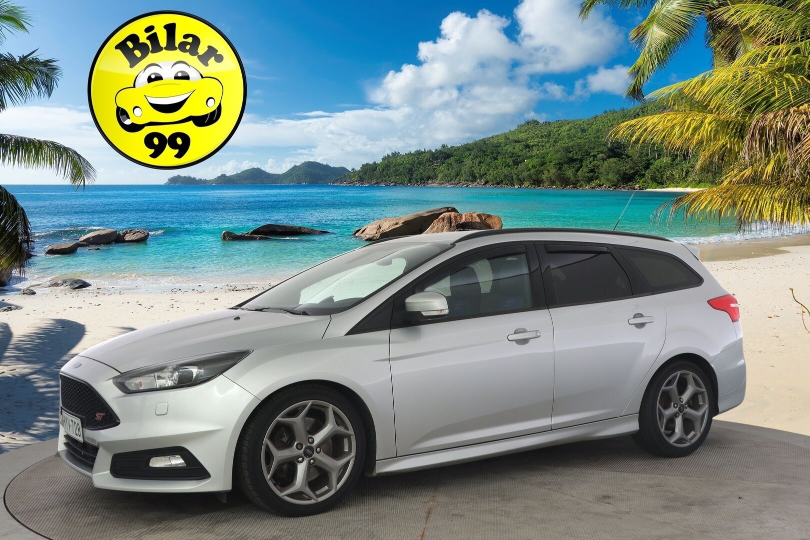 Ford Focus 2016 ST 2,0 TDCi 185 hv start/stop PowerShift A6 ST Wagon - | Recaro-penkit | Webasto | Lämm. tuulilasi | Avaimeton kulku ja -käynnistys | Tutkat | Navi |