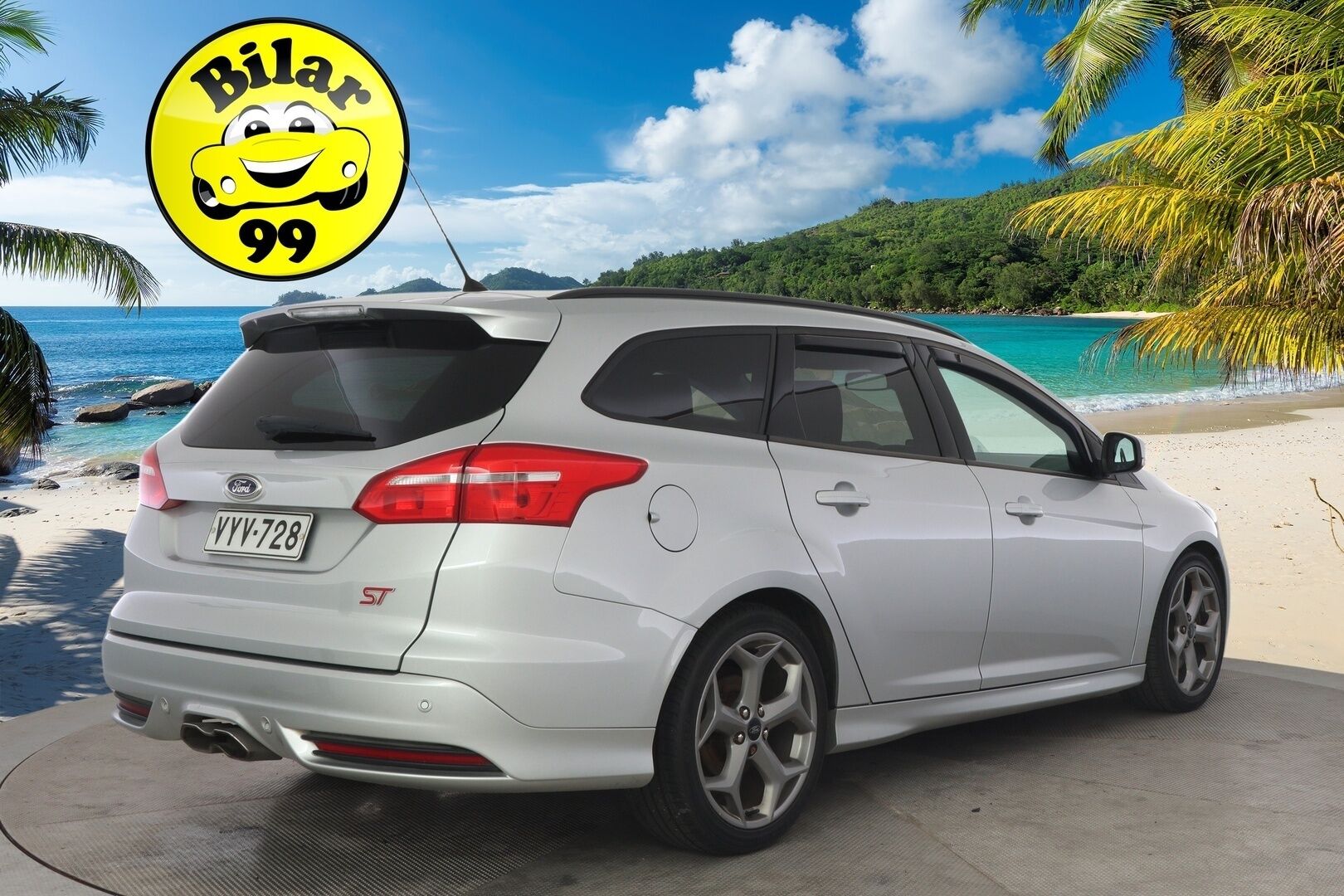 Ford Focus 2016 ST 2,0 TDCi 185 hv start/stop PowerShift A6 ST Wagon - | Recaro-penkit | Webasto | Lämm. tuulilasi | Avaimeton kulku ja -käynnistys | Tutkat | Navi |