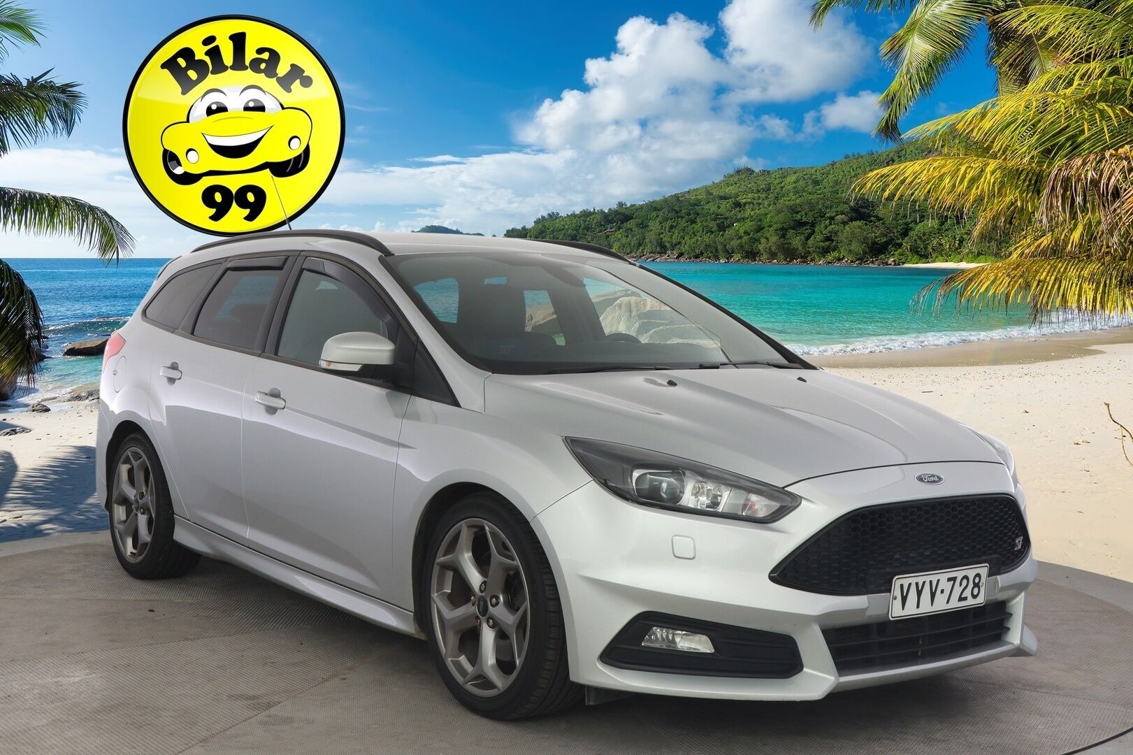 Ford Focus 2016 ST 2,0 TDCi 185 hv start/stop PowerShift A6 ST Wagon - | Recaro-penkit | Webasto | Lämm. tuulilasi | Avaimeton kulku ja -käynnistys | Tutkat | Navi |