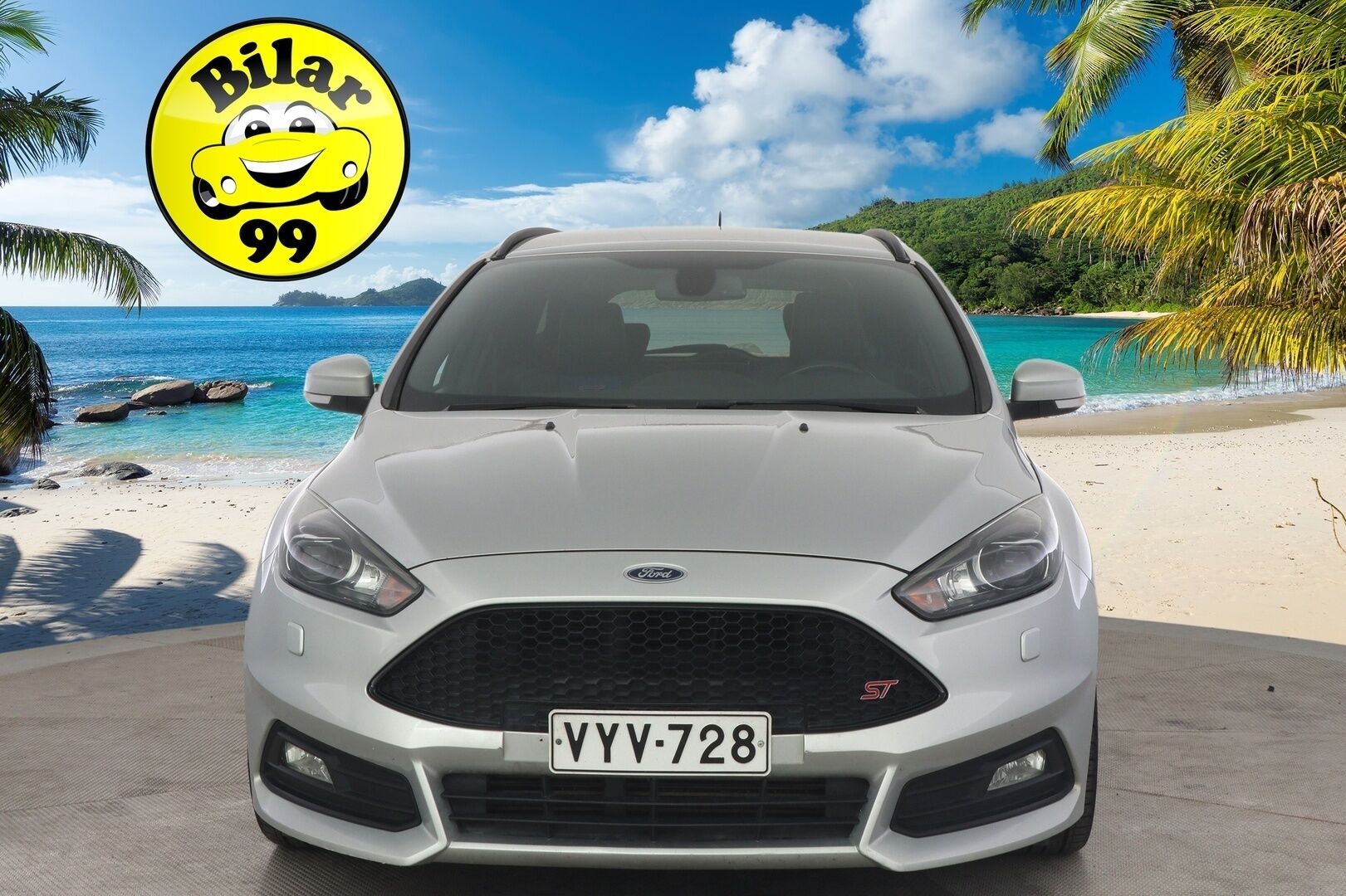 Ford Focus 2016 ST 2,0 TDCi 185 hv start/stop PowerShift A6 ST Wagon - | Recaro-penkit | Webasto | Lämm. tuulilasi | Avaimeton kulku ja -käynnistys | Tutkat | Navi |