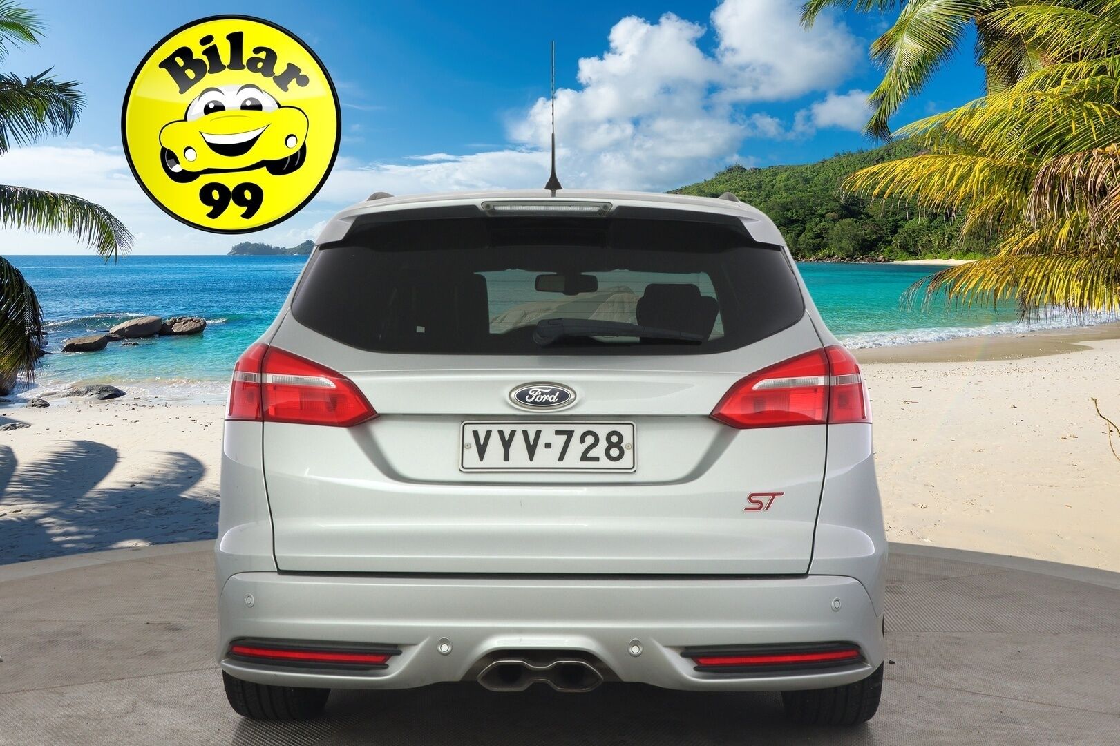Ford Focus 2016 ST 2,0 TDCi 185 hv start/stop PowerShift A6 ST Wagon - | Recaro-penkit | Webasto | Lämm. tuulilasi | Avaimeton kulku ja -käynnistys | Tutkat | Navi |