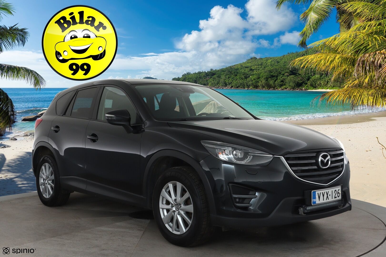 Mazda CX-5 2017 2,2 (150) SKYACTIV-D Premium Plus 6AT 5ov AWD QJ2 **Vakkari / Navi / P.tutkat / Koukkku / Lohkolämmitin / Bluetooth**