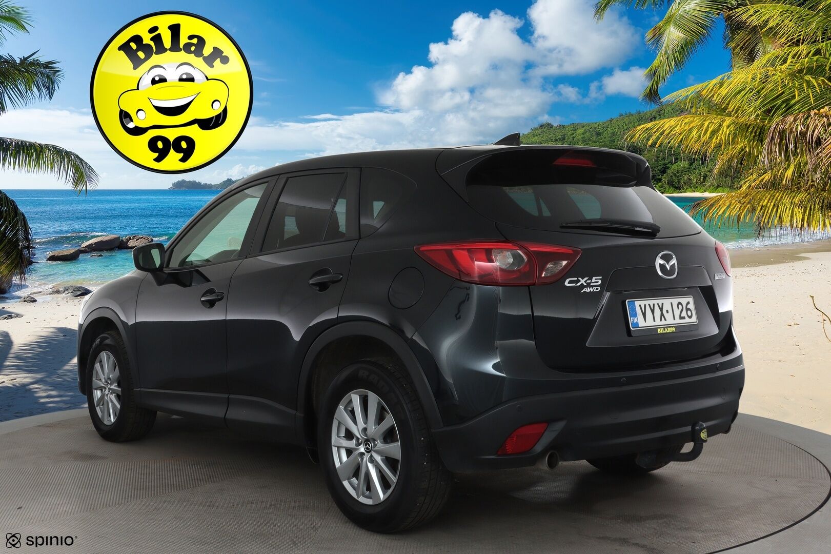 Mazda CX-5 2017 2,2 (150) SKYACTIV-D Premium Plus 6AT 5ov AWD QJ2 **Vakkari / Navi / P.tutkat / Koukkku / Lohkolämmitin / Bluetooth**