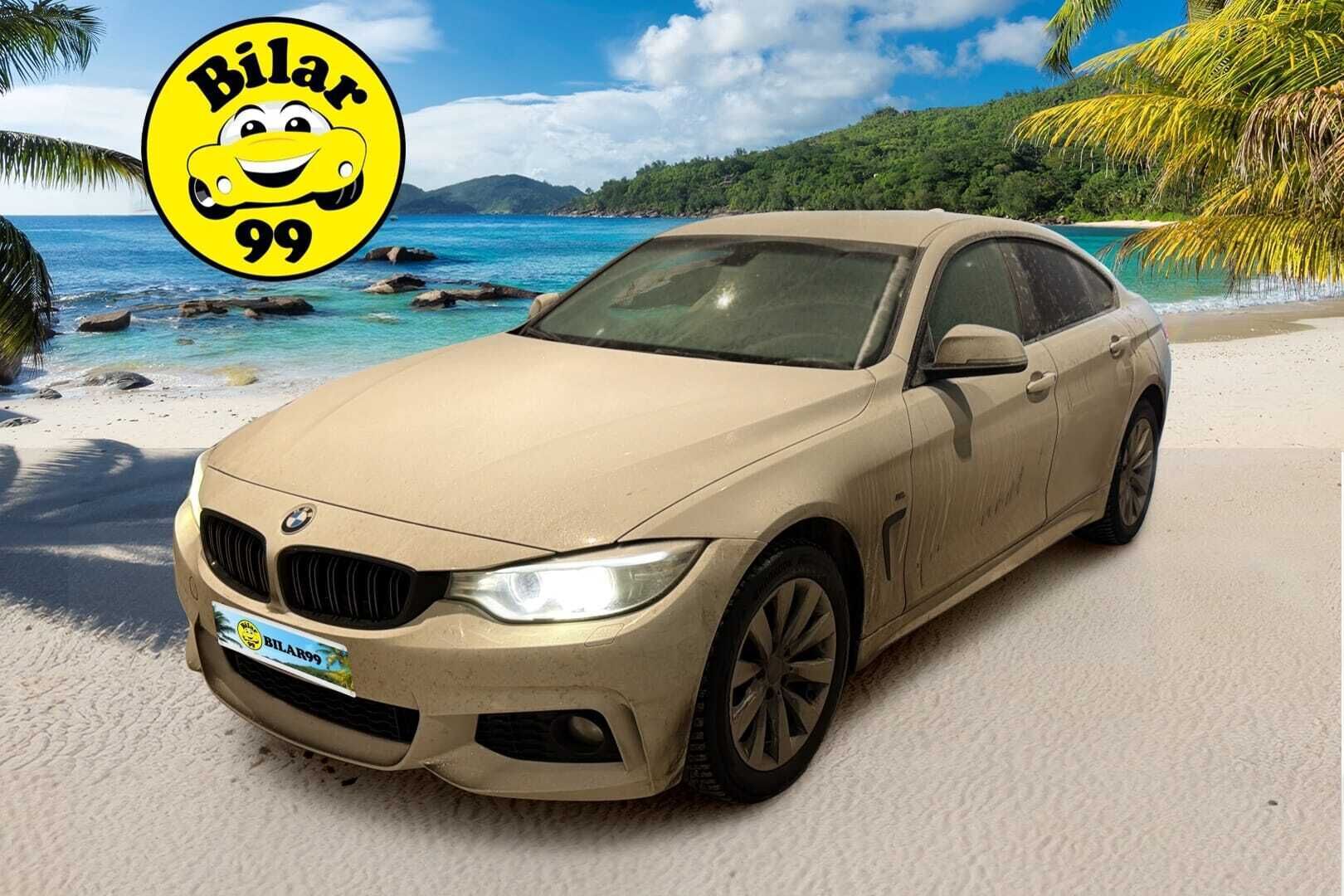 BMW 420 2015 F36 Gran Coupe 420d A xDrive Business M Sport / HiFi / P-kamera / Koukku / Xenon - M-Sport sisä- ja ulkopaketti / Shadow line / Tulossa myyntiin! 