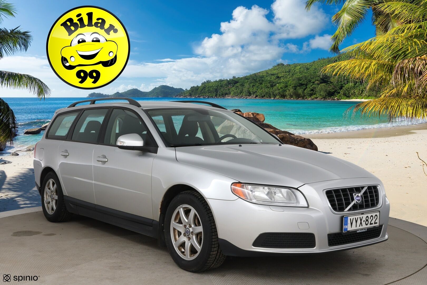 Volvo V70 2009 2,4D Kinetic aut / Vakkari / Huoltokirja / 2x renkaat **YritysOutlet - Myydään vain yrityksille** - *YritysOutlet - Myydään vain yrityksille*