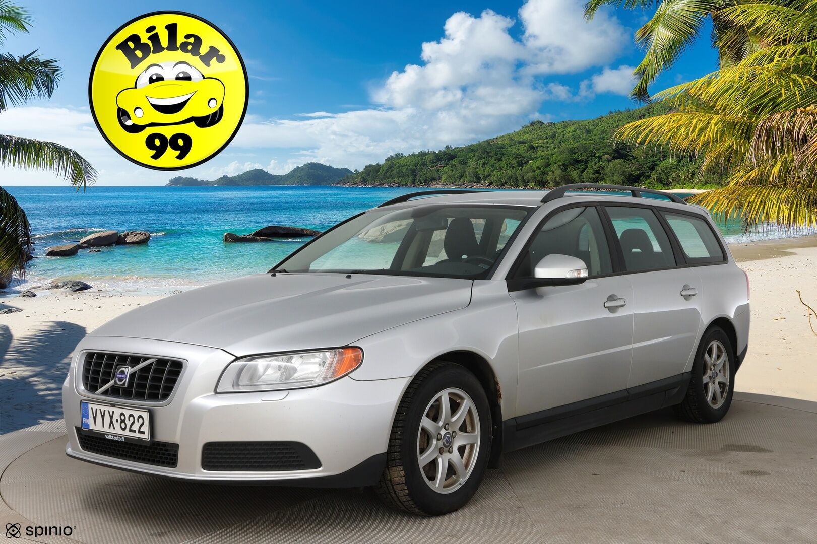 Volvo V70 2009 2,4D Kinetic aut / Vakkari / Huoltokirja / 2x renkaat **YritysOutlet - Myydään vain yrityksille** - *YritysOutlet - Myydään vain yrityksille*