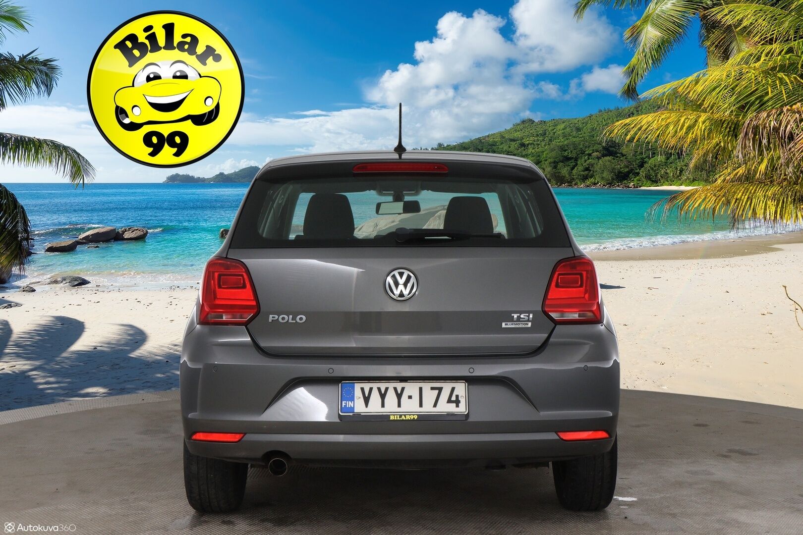 Volkswagen Polo 2016 Allstar 1,2 TSI 66 kW (90 hv) DSG-aut / Suomi-auto / Vakkari / P-tutkat / Bluetooth / - Juuri katsastettu & juuri huollettu / 2x vanteet / Lohko + sisätilalämmitin /