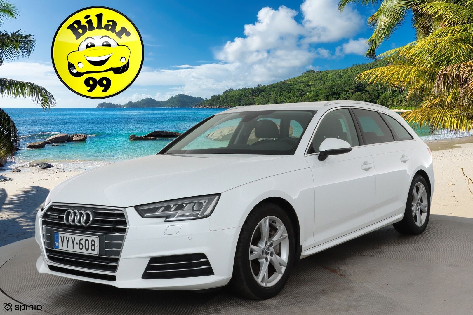 Audi A4 2017 Avant Land of quattro 2,0TDI 140 kW quattro S tronic **Webasto / Koukku / Matrix-LED / Sporttipenkit / P.Tutkat / Navi** - Suomi-auto / Kahdet Renkaat