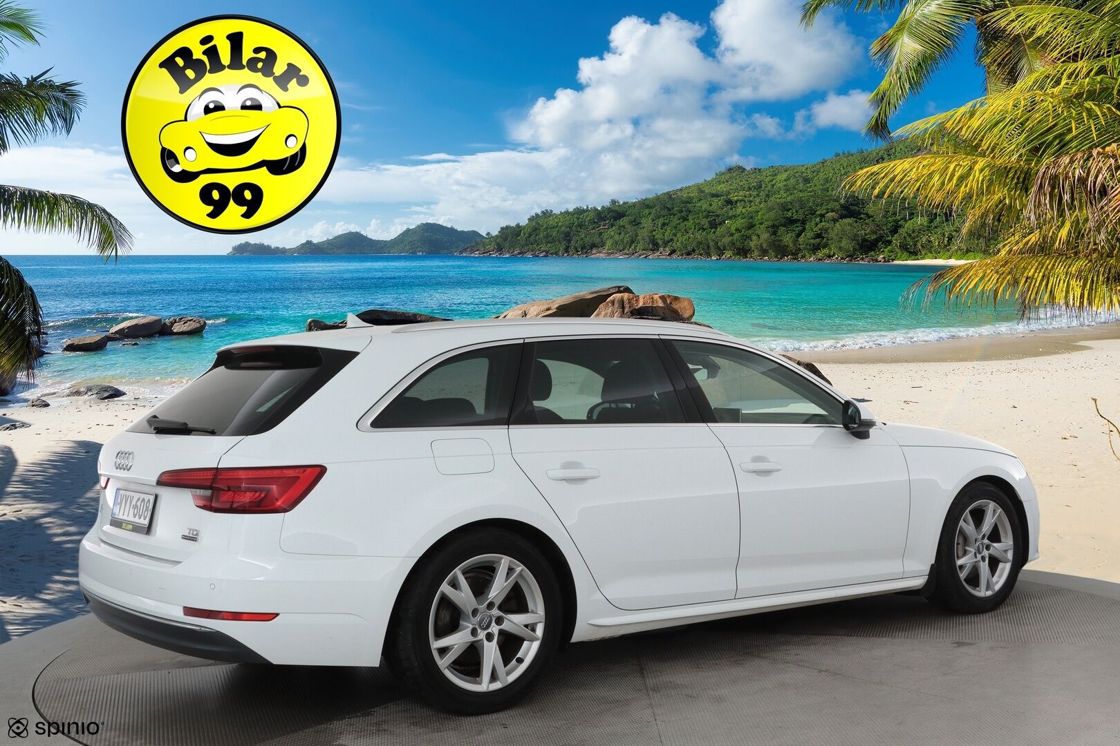 Audi A4 2017 Avant Land of quattro 2,0TDI 140 kW quattro S tronic **Webasto / Koukku / Matrix-LED / Sporttipenkit / P.Tutkat / Navi** - Suomi-auto / Kahdet Renkaat