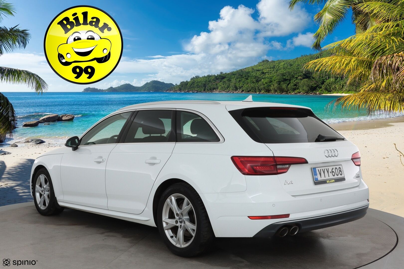 Audi A4 2017 Avant Land of quattro 2,0TDI 140 kW quattro S tronic **Webasto / Koukku / Matrix-LED / Sporttipenkit / P.Tutkat / Navi** - Suomi-auto / Kahdet Renkaat