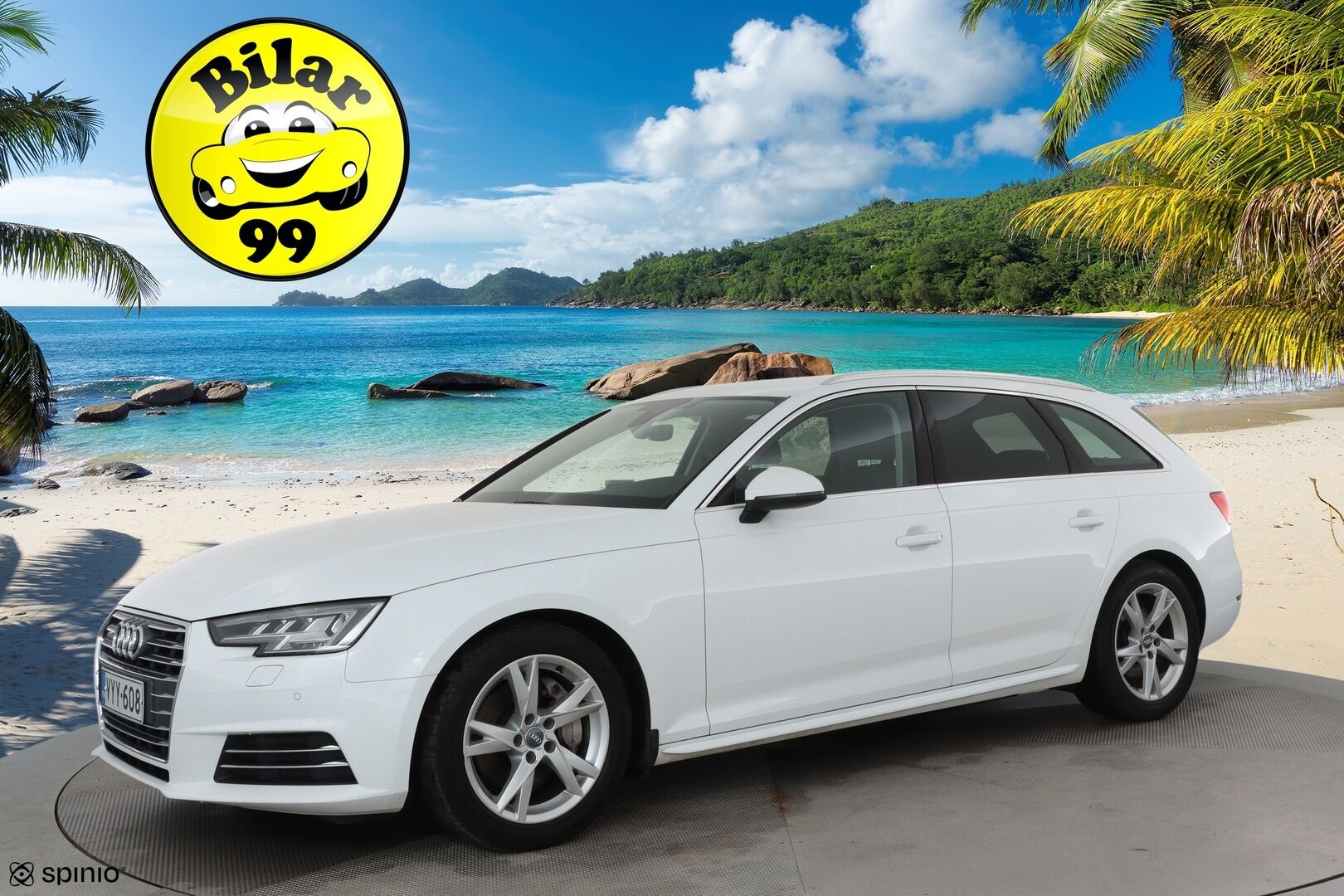 Audi A4 2017 Avant Land of quattro 2,0TDI 140 kW quattro S tronic **Webasto / Koukku / Matrix-LED / Sporttipenkit / P.Tutkat / Navi** - Suomi-auto / Kahdet Renkaat