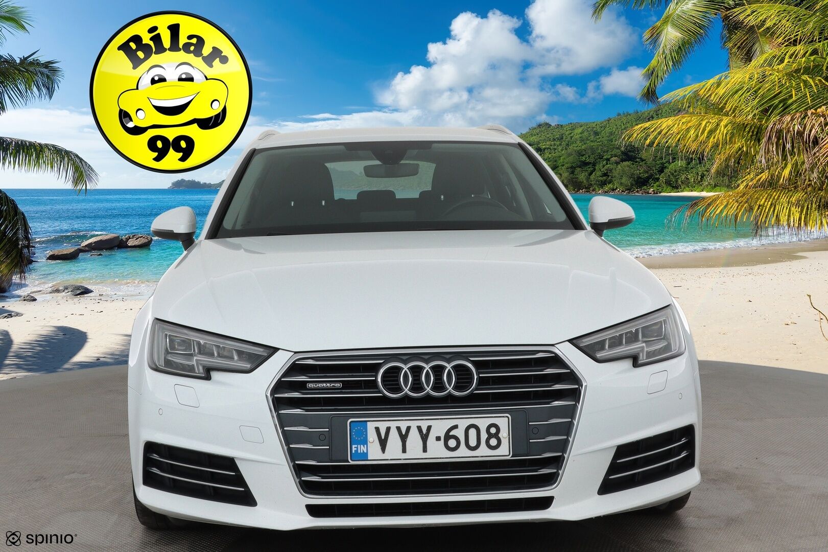 Audi A4 2017 Avant Land of quattro 2,0TDI 140 kW quattro S tronic **Webasto / Koukku / Matrix-LED / Sporttipenkit / P.Tutkat / Navi** - Suomi-auto / Kahdet Renkaat