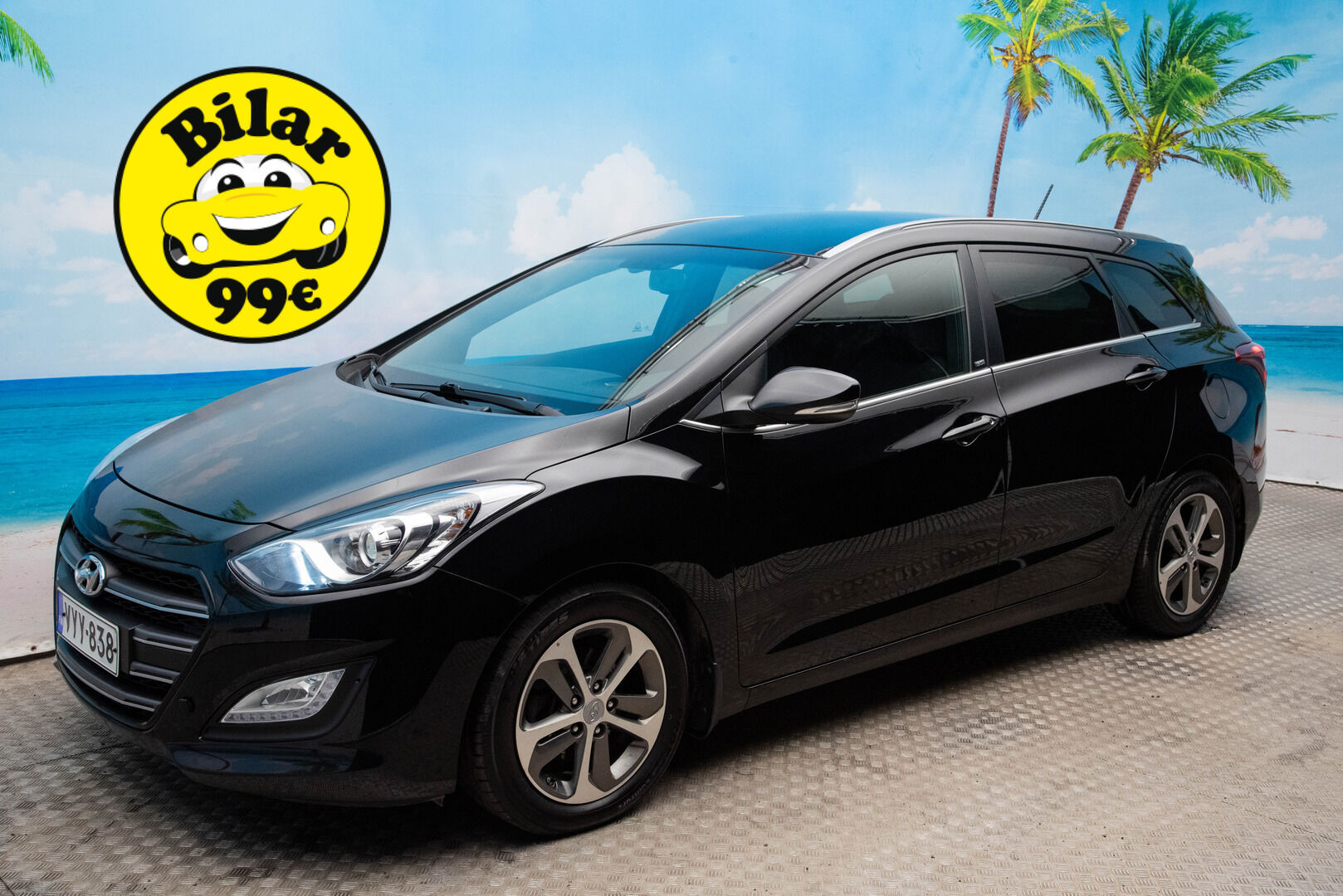 Hyundai i30 Wagon 2017 1,6 6MT ISG GO! ** Suomi-Auto / Lohkolämmitin / Vakionopeudensäädin / P-tutkat ** - HULLUT AVAJAISHULINAT KORKOTARJOUS 3,29 %