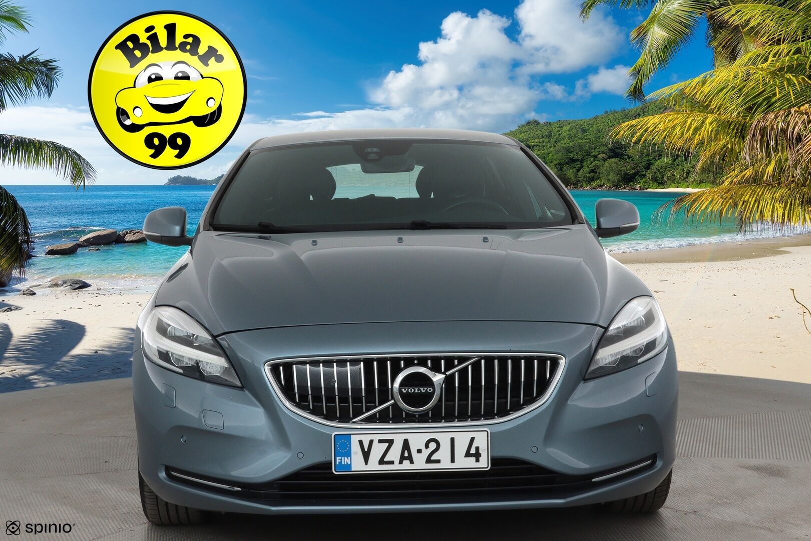 Volvo V40 2017 D2 Inscription aut **Webasto / Full-LED / P.Tutkat / Navi / Nahkaverhoilu** - Suomi-auto / Kahdet Renkaat
