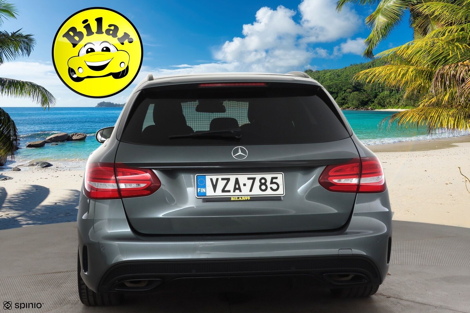 Mercedes-Benz C 2016 200 T A Business AMG - | Nahkaverhoilu | ILS-LED | Sporttipenkit | P.tutkat | Apple & Android | Dynamic Select | Bluetooth | 2x renkaat aluin | Hyvä huoltohistoria | 