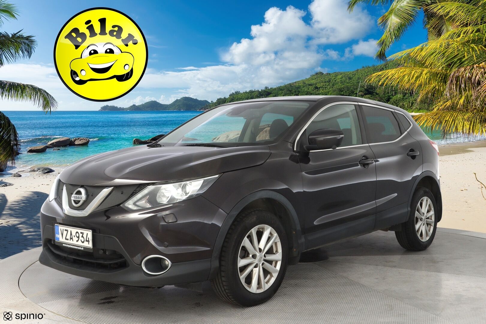 Nissan Qashqai 2016 YritysOutlet - Myydään vain yrityksille - Suomi-auto / Kahdet renkaat / Kattava huoltohistoria!
