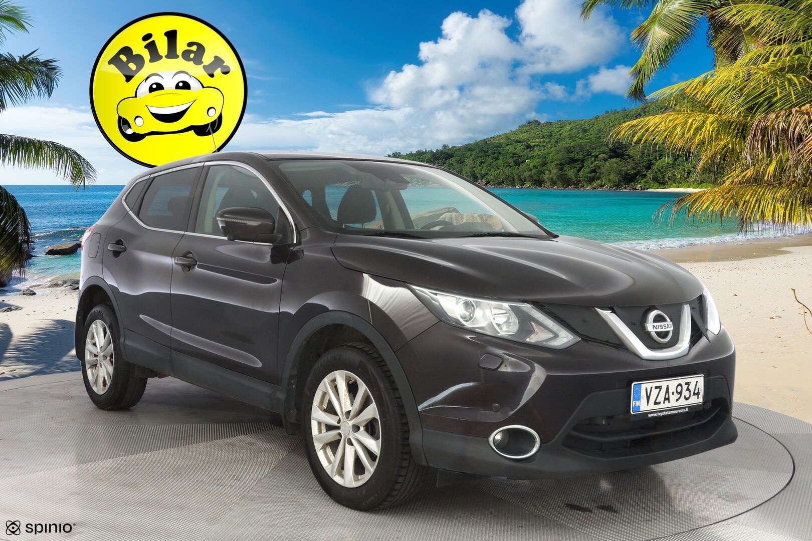 Nissan Qashqai 2016 YritysOutlet - Myydään vain yrityksille - Suomi-auto / Kahdet renkaat / Kattava huoltohistoria!