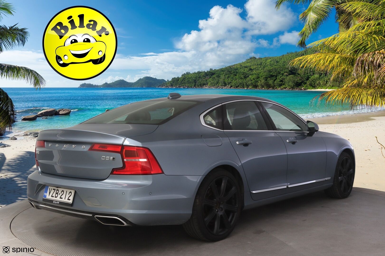 Volvo S90 2017 D5 AWD Inscription aut - | Huippu varusteet | Bower & Wilkins | 360-Kamera | BLIS | Sähkökoukku | Kattoluukku | Webasto | HUD | Adapt.LED | Adapt.Vakkari | 
