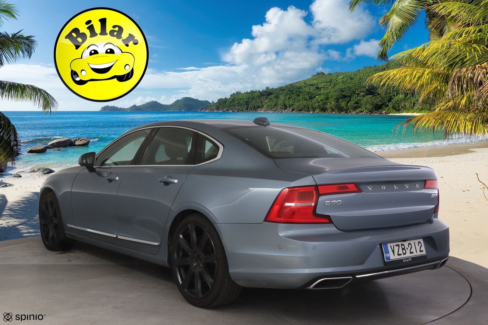 Volvo S90 2017 D5 AWD Inscription aut - | Huippu varusteet | Bower & Wilkins | 360-Kamera | BLIS | Sähkökoukku | Kattoluukku | Webasto | HUD | Adapt.LED | Adapt.Vakkari | 