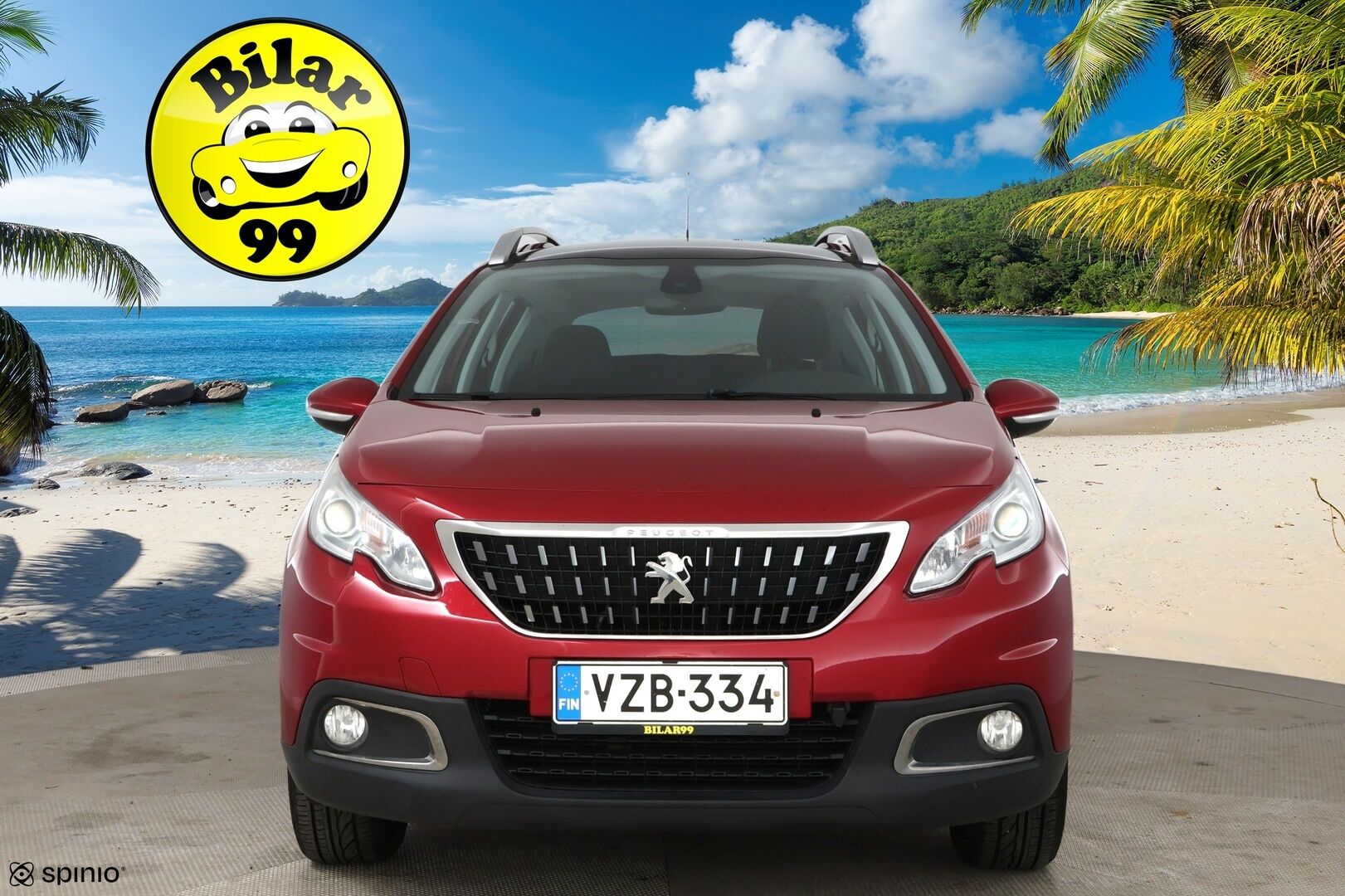 Peugeot 2008 2017 Active VTi 82 / Suomi-Auto / P.tutka / Lasikatto / Vakkari - 2x Aluvanteet 