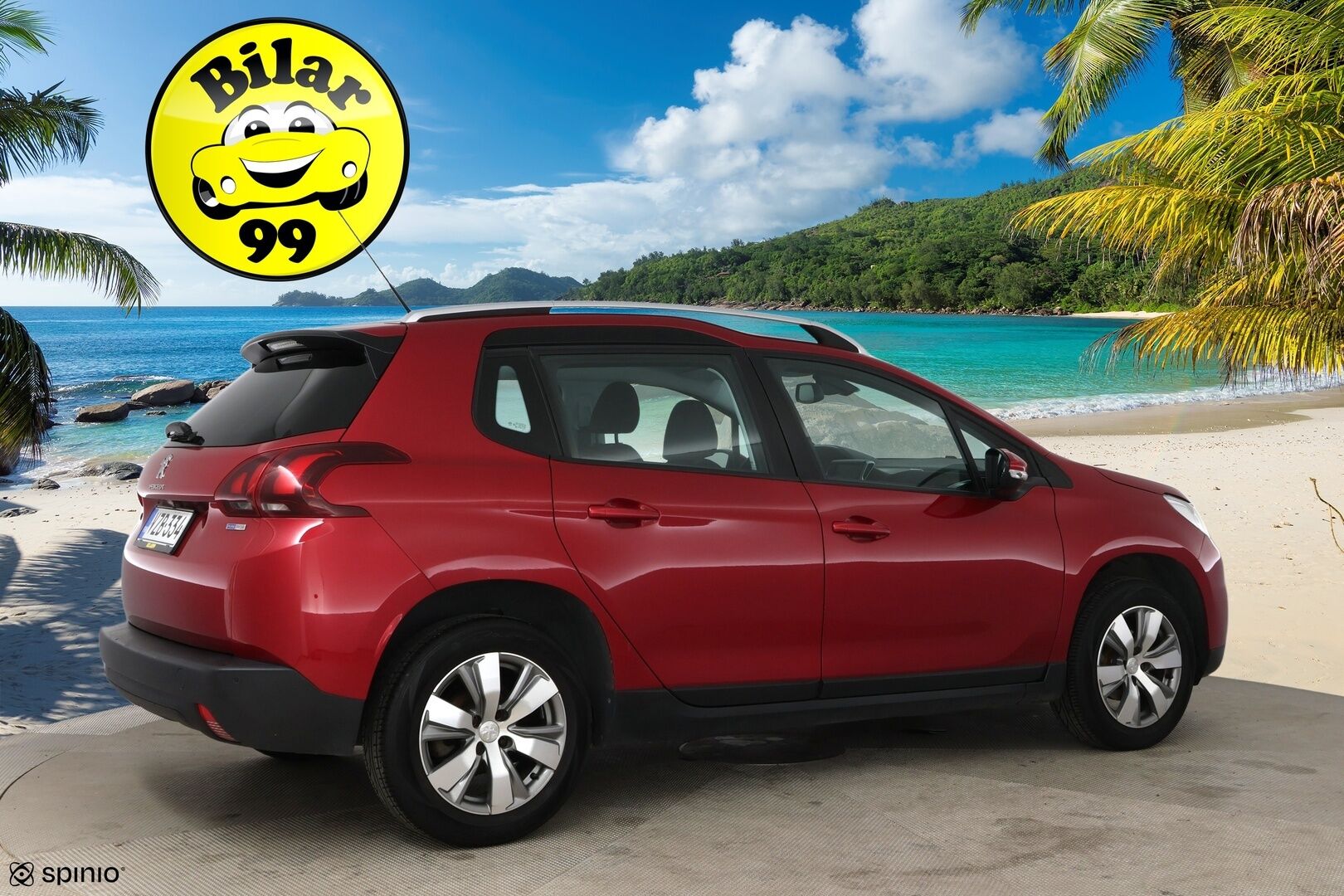 Peugeot 2008 2017 Active VTi 82 / Suomi-Auto / P.tutka / Lasikatto / Vakkari - 2x Aluvanteet 
