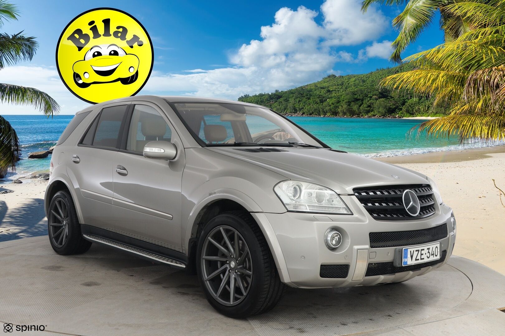 Mercedes-Benz ML 2007 320 CDI 4MATIC - YritysOutlet - Myydään vain yrityksille - | AMG Sport | Airmatic + ADS | Distronic (ACC) | Koukku | Keyless Go | Tuuletetut nahat | Multicontour | H/K | P.kamera | Bi Xenon | Muistipenkit |