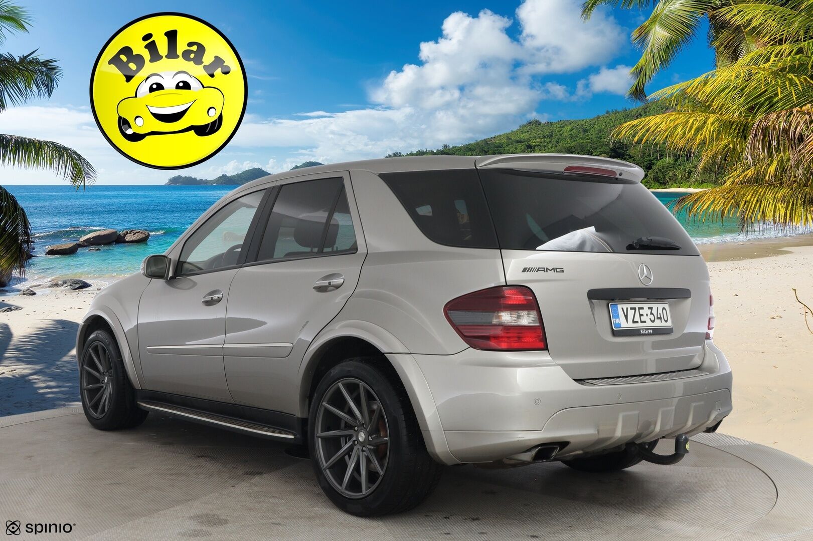 Mercedes-Benz ML 2007 320 CDI 4MATIC - YritysOutlet - Myydään vain yrityksille - | AMG Sport | Airmatic + ADS | Distronic (ACC) | Koukku | Keyless Go | Tuuletetut nahat | Multicontour | H/K | P.kamera | Bi Xenon | Muistipenkit |