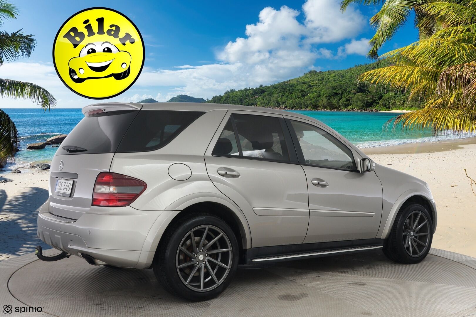 Mercedes-Benz ML 2007 320 CDI 4MATIC - YritysOutlet - Myydään vain yrityksille - | AMG Sport | Airmatic + ADS | Distronic (ACC) | Koukku | Keyless Go | Tuuletetut nahat | Multicontour | H/K | P.kamera | Bi Xenon | Muistipenkit |