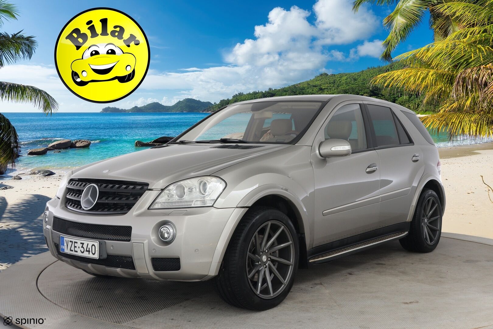 Mercedes-Benz ML 2007 320 CDI 4MATIC - YritysOutlet - Myydään vain yrityksille - | AMG Sport | Airmatic + ADS | Distronic (ACC) | Koukku | Keyless Go | Tuuletetut nahat | Multicontour | H/K | P.kamera | Bi Xenon | Muistipenkit |