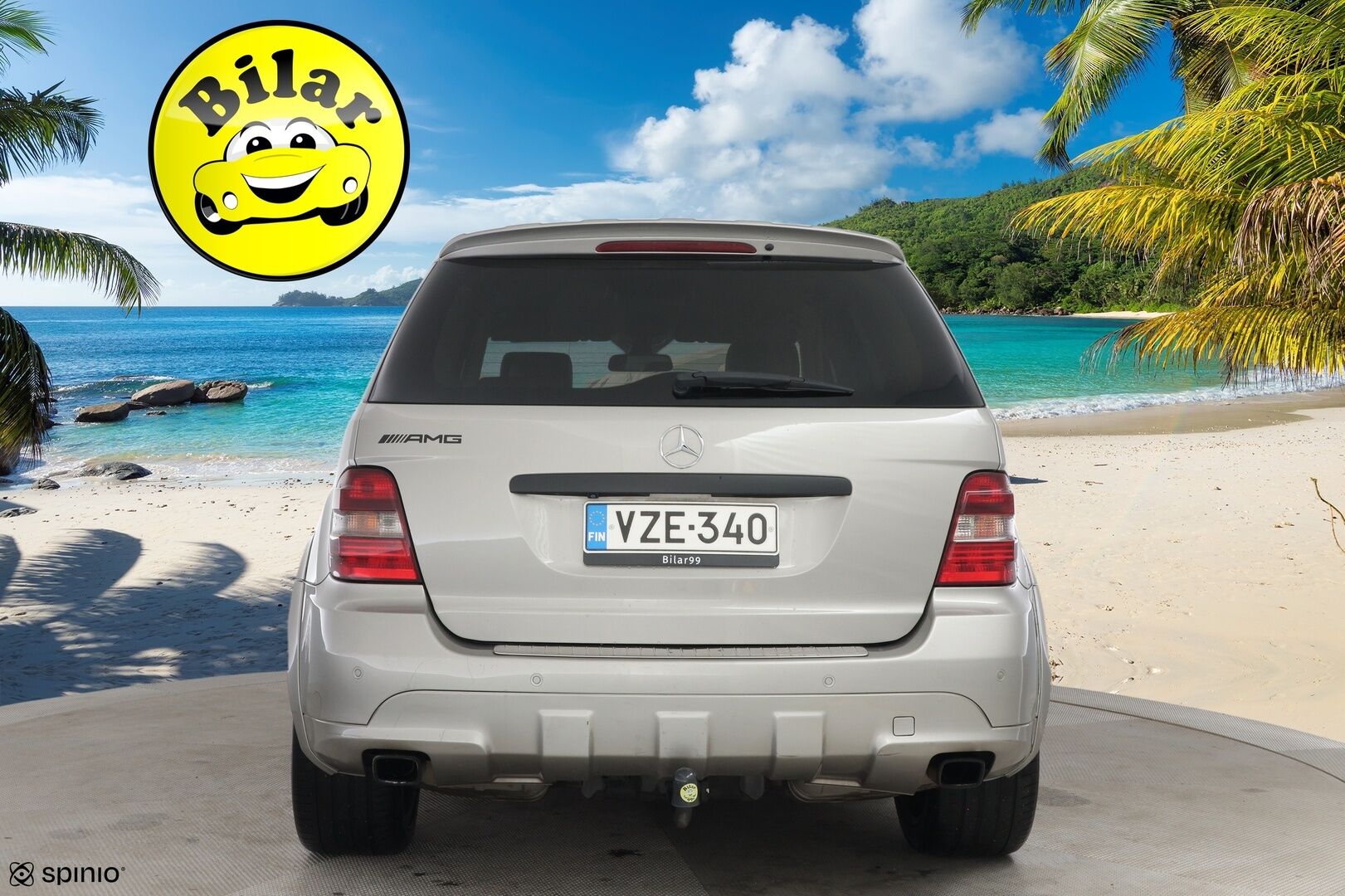 Mercedes-Benz ML 2007 320 CDI 4MATIC - YritysOutlet - Myydään vain yrityksille - | AMG Sport | Airmatic + ADS | Distronic (ACC) | Koukku | Keyless Go | Tuuletetut nahat | Multicontour | H/K | P.kamera | Bi Xenon | Muistipenkit |