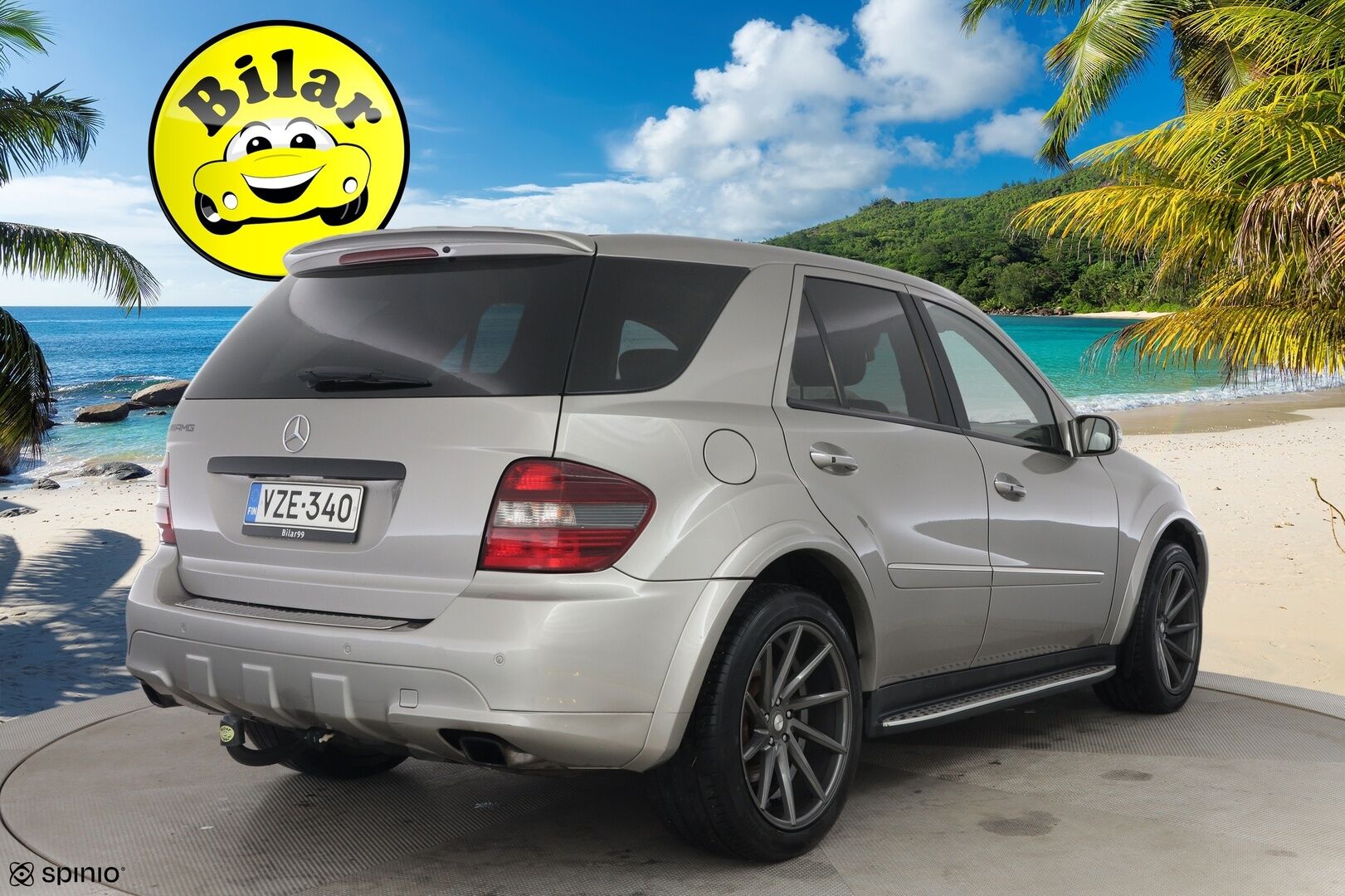 Mercedes-Benz ML 2007 320 CDI 4MATIC - YritysOutlet - Myydään vain yrityksille - | AMG Sport | Airmatic + ADS | Distronic (ACC) | Koukku | Keyless Go | Tuuletetut nahat | Multicontour | H/K | P.kamera | Bi Xenon | Muistipenkit |
