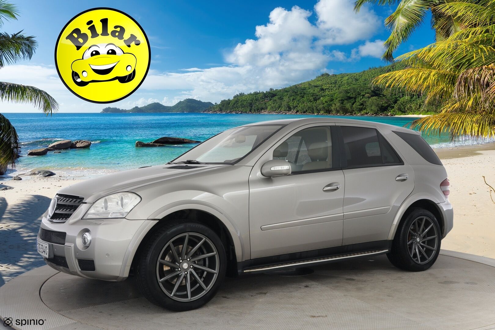 Mercedes-Benz ML 2007 320 CDI 4MATIC - YritysOutlet - Myydään vain yrityksille - | AMG Sport | Airmatic + ADS | Distronic (ACC) | Koukku | Keyless Go | Tuuletetut nahat | Multicontour | H/K | P.kamera | Bi Xenon | Muistipenkit |