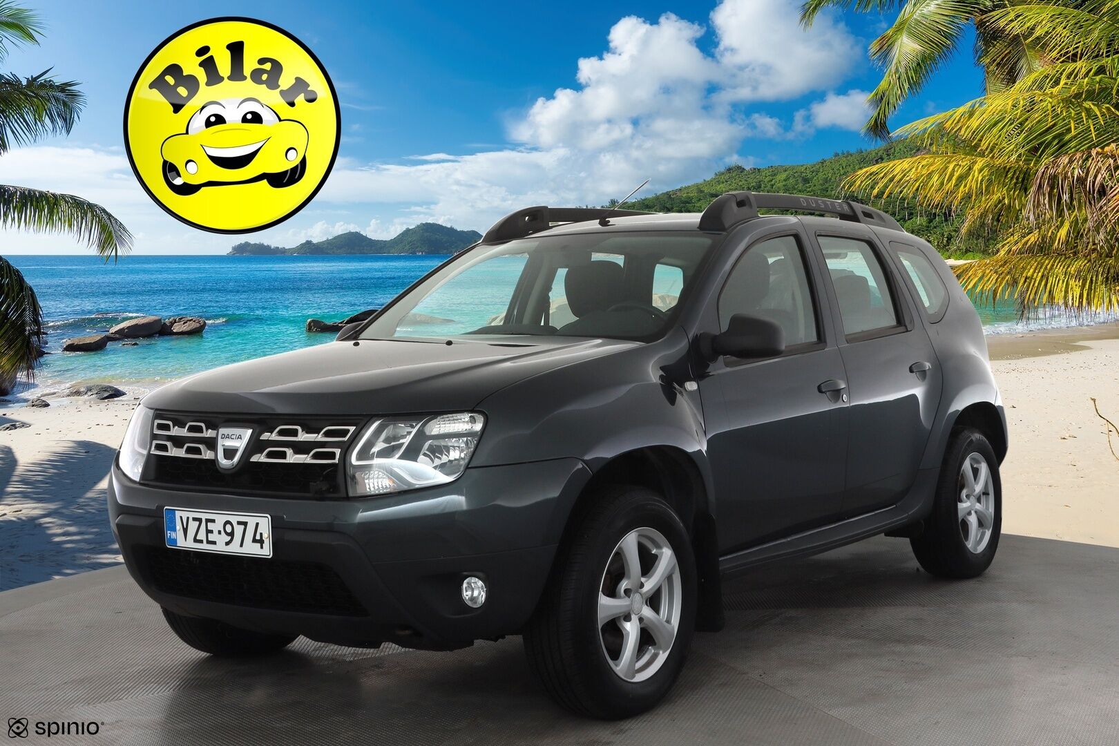 Dacia Duster 2017 TCe 125 S&S 4x4 Laureate - | Pa-Lisälämmitin | Koukku | Vakkari | BT | 2WD/Auto/Lock vetotavat | Penkinlämmittimet | Ilmastointi | Huoltokirja | 2x renkaat aluin | Suomiauto |