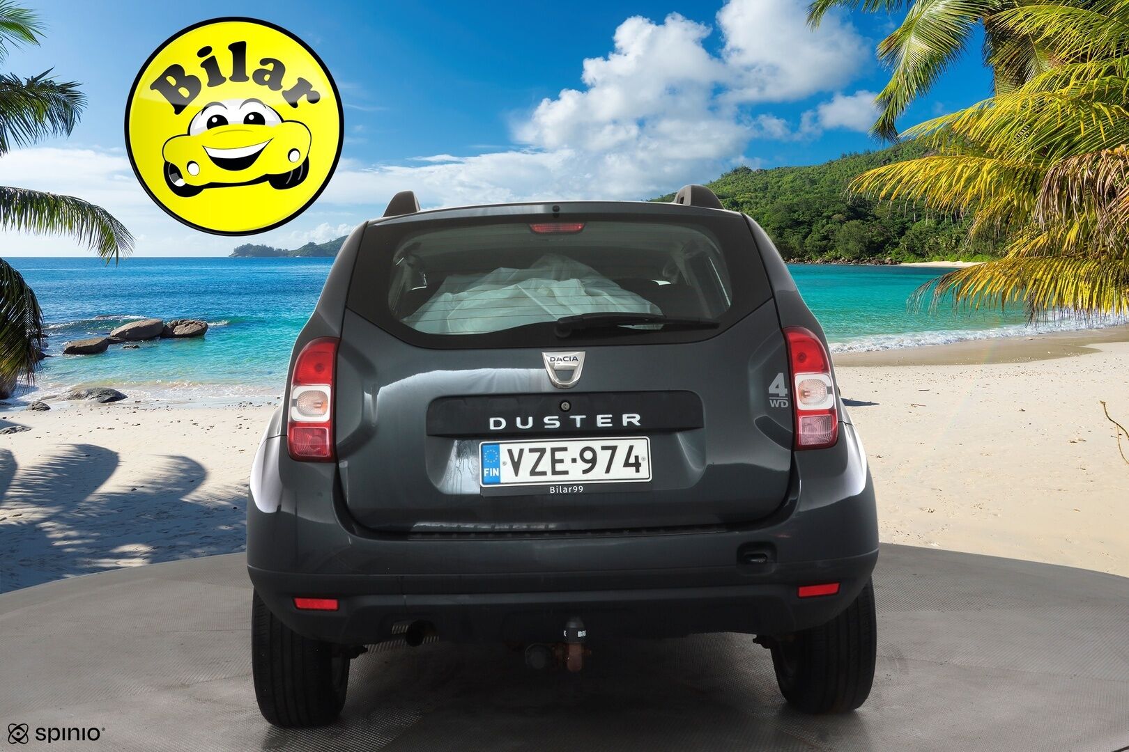 Dacia Duster 2017 TCe 125 S&S 4x4 Laureate - | Pa-Lisälämmitin | Koukku | Vakkari | BT | 2WD/Auto/Lock vetotavat | Penkinlämmittimet | Ilmastointi | Huoltokirja | 2x renkaat aluin | Suomiauto |