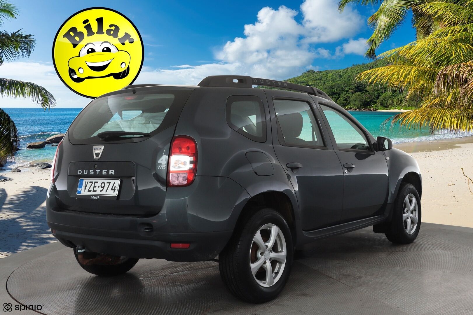 Dacia Duster 2017 TCe 125 S&S 4x4 Laureate - | Pa-Lisälämmitin | Koukku | Vakkari | BT | 2WD/Auto/Lock vetotavat | Penkinlämmittimet | Ilmastointi | Huoltokirja | 2x renkaat aluin | Suomiauto |