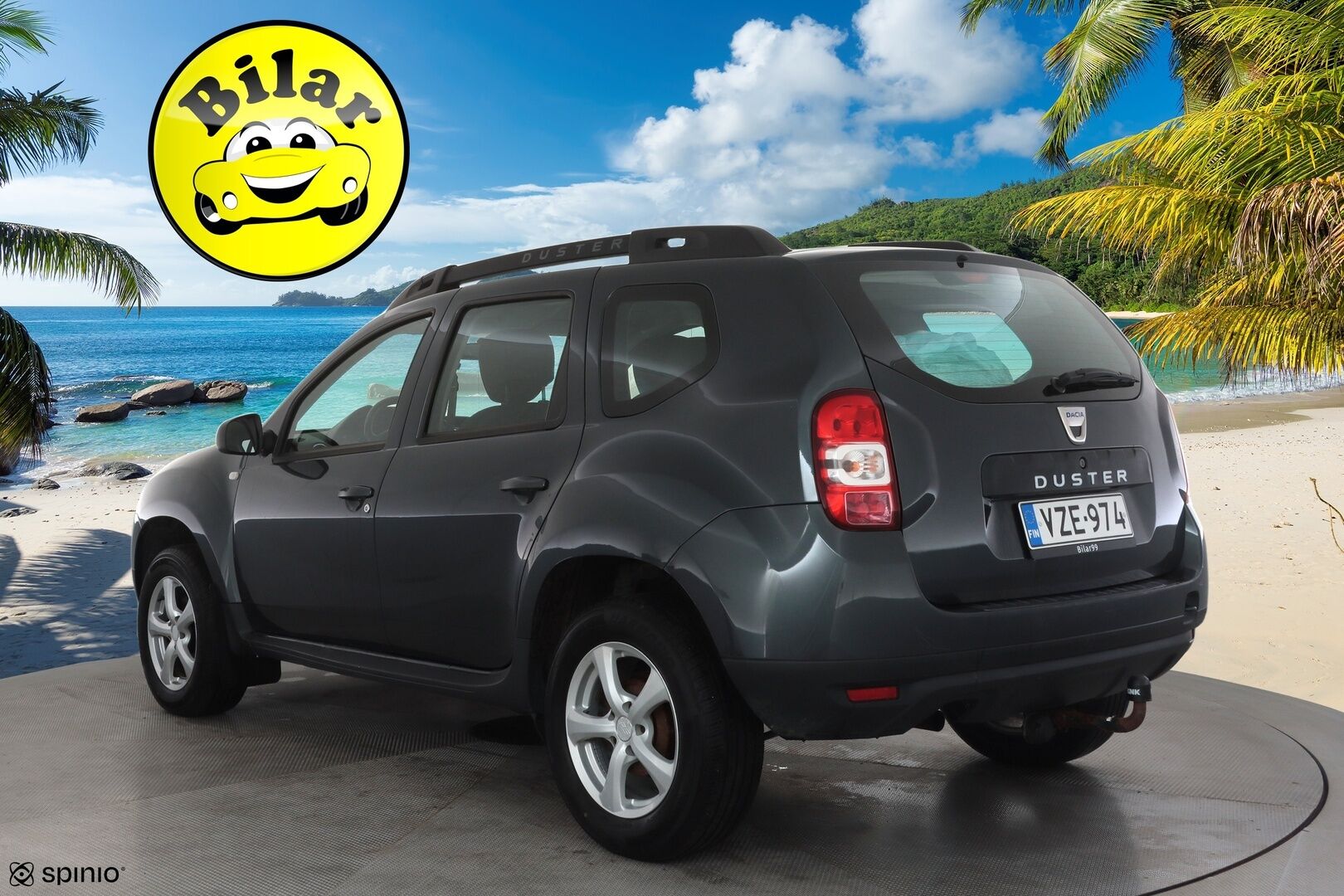 Dacia Duster 2017 TCe 125 S&S 4x4 Laureate - | Pa-Lisälämmitin | Koukku | Vakkari | BT | 2WD/Auto/Lock vetotavat | Penkinlämmittimet | Ilmastointi | Huoltokirja | 2x renkaat aluin | Suomiauto |