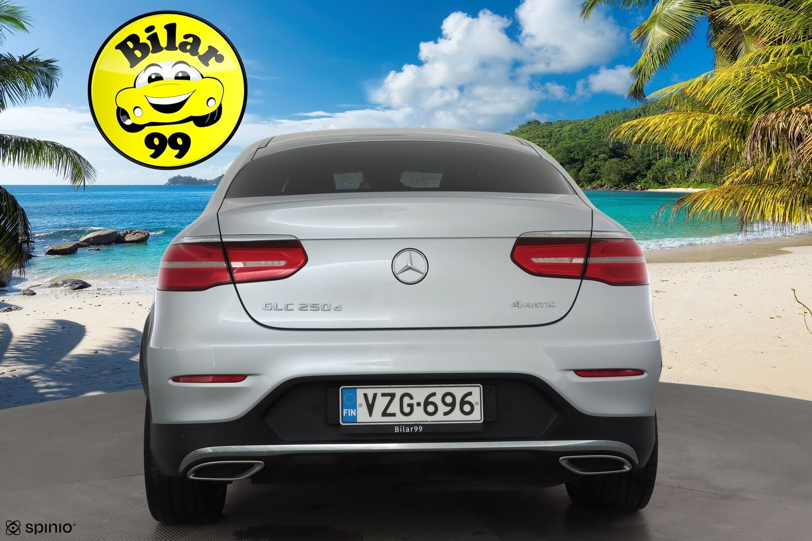 Mercedes-Benz GLC 2017 250 d Coupé 4Matic A Premium Business AMG * Burmester / Webasto / Koukku / ILS-LED / P.kamera / Sportnahat / Navi * - Lasikattoluukku / Suomi-auto / Kahdet renkaat